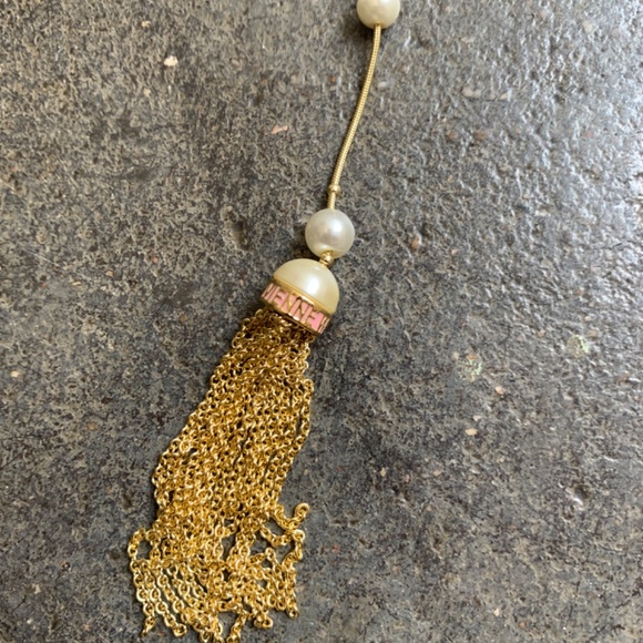 Vivienne Westwood Long High End Skattered Teardrop Pearl Necklace - Picture 3 of 10